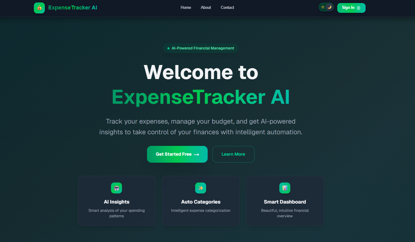 Expense Tracker AI